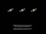 Saturno - apenas 1 frame. 04/05/2013, 00:11:25.