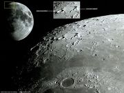 A cratera do grande descobridor de asteroides GOLDSCHMIDT.